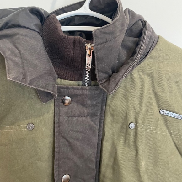 Red dragon women’s bomber jacket size large - Picture 3 of 5